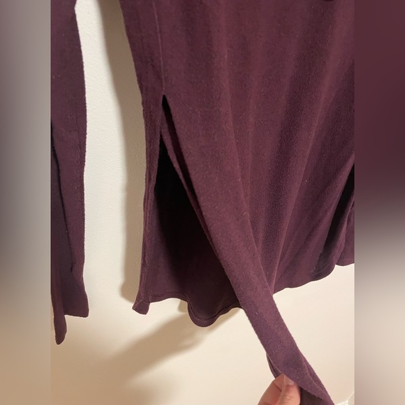 Aerie Size XS Hooded “Just Add Leggings” Tunic w/ side slits - Picture 6 of 10